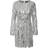 Vero Moda Efa Short Dress - Grey/Silver