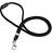 Durable 824101 Badge Holder Accessory Black 10 pcs