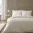 Catherine Lansfield Kingsley Soft Matt Velvet Set - Cream Duvet Cover Beige (200x200cm)
