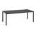 Hay T12 Black Dining Table 95x200cm