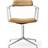 Vipp 452 Swivel Sand Leather Lounge Chair