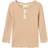 Lil'Atelier Slim Fit Long Sleeve Top - Rugby Tan (13236733)