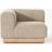 Westwing Collection Natalie Teddy Bouclé Off White/ Light Beech Wood Sofa 107cm 1 pers.
