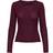 Only Carlotta Top - Purple/Winetasting