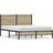 vidaXL Metal Sengeramme 150x200cm