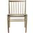 FDB Møbler J80 Olieret Eg/Naturflet Køkkenstol 82cm