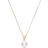 Christ Necklace - Gold/Pearl