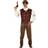 Fiestas Guirca Men's Steampunk Western Costume