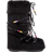 Moon Boot Icon Faux Fur Beads Boots - Black