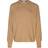 Lacoste Carded Wool Crew Neck Sweater - Brown