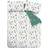 Catherine Lansfield Holly & Mistletoe Duvet Cover Green, Pink (200x135cm)