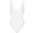 SKIMS Signature Swim Scoop Neck One Piece Swimsuit - Snow