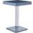 Furniture In Fashion Topaz High Gloss Grey Bar Table 80x80cm