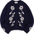 YMC Atomic Flower Cardigan - Navy