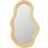 ferm LIVING Pond Medium Rattan Natural Vægspejl 40x72.5cm