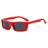Hpirme Retro Polarized Red/Grey