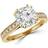 Majesty Diamonds MD160249 0.87 CTW Round Brilliant Diamond Multi Stone Engagement Ring in 14K