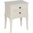 BigBuy Home Nightstand White Bedside Table 43x33cm