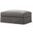 Decotique Le Grand Air Dark Grey Foot Stool 30cm