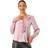 Roman Satin Ruffle Top - Light Pink