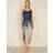 Yumi Sequin Ombre Skirt - Navy