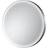 Balterley Contemporary Round Inset Framed Led Touch Sensor Mirror 600 mm