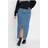 Yours Blue Denim Stretch Maxi Skirt - Women's