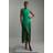 Karen Millen Figure Form Bandage Tassel Hem Dress - Green