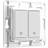 Shelly Wall Switch 2 - Hvid