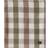 Lexington Checked Linen/Cotton Tablecloth Brown, Green (250x150cm)