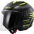 LS2 of616 airflow ii ece22.06 open face motorcycle helmet brush black yellow
