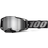 100% Armega MX Goggles Black-Mirror Silver Lens