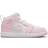 Nike Jordan 1 Mid PS - Pink Foam/Fire Red/White