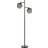 Beliani Sherry Lumarko Grey/Black Floor Lamp 161cm