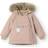 Mini A Ture Kid's Mat Wang Fleece Lined Winter Jacket - Adobe Rose