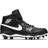 Nike Air Jordan 1 Mid Cleat TD - Black/White/White