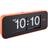 Karlsson Wide Flip Orange/Black Table Clock 40.5cm