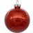 Vickerman Clear Ball Red Christmas Tree Ornament 10.2cm 6pcs