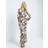 River Island Abstract Leopard Bodycon Midi Dress - Brown
