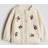 H&M Cardigan Med Broderier - Beige