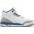 NIKE Air Jordan 3 Retro Washington Wizards GS - White/True Blue/Metallic Copper/Cement Grey