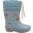 CeLaVi Lined Rubber Boots - Smoke Blue