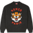 Kenzo Lucky Tiger Genderless Embroidered Jumper - Black