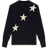 Mint Velvet Star Motif Jumper - Black