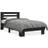 vidaXL Wood and Metal Sengeramme 93x193cm