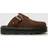 Dr. Martens Zebzag Lined Mule Sandals - Dark Brown