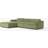 Westwing Collection Melva Olive Green Soffa 319cm 4-sits
