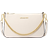 Michael Kors Jet Set Medium Saffiano Leather Crossbody Bag - Lt Cream