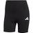 adidas Essentials 3-Stripes High Waisted Biker Shorts - Black/White