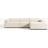 Westwing Collection Melva Off-White Soffa 319cm 4-sits